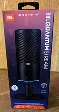 JBL Quantum Stream Dual-Pattern USB Microphone Streaming Recording  Gaming NIB