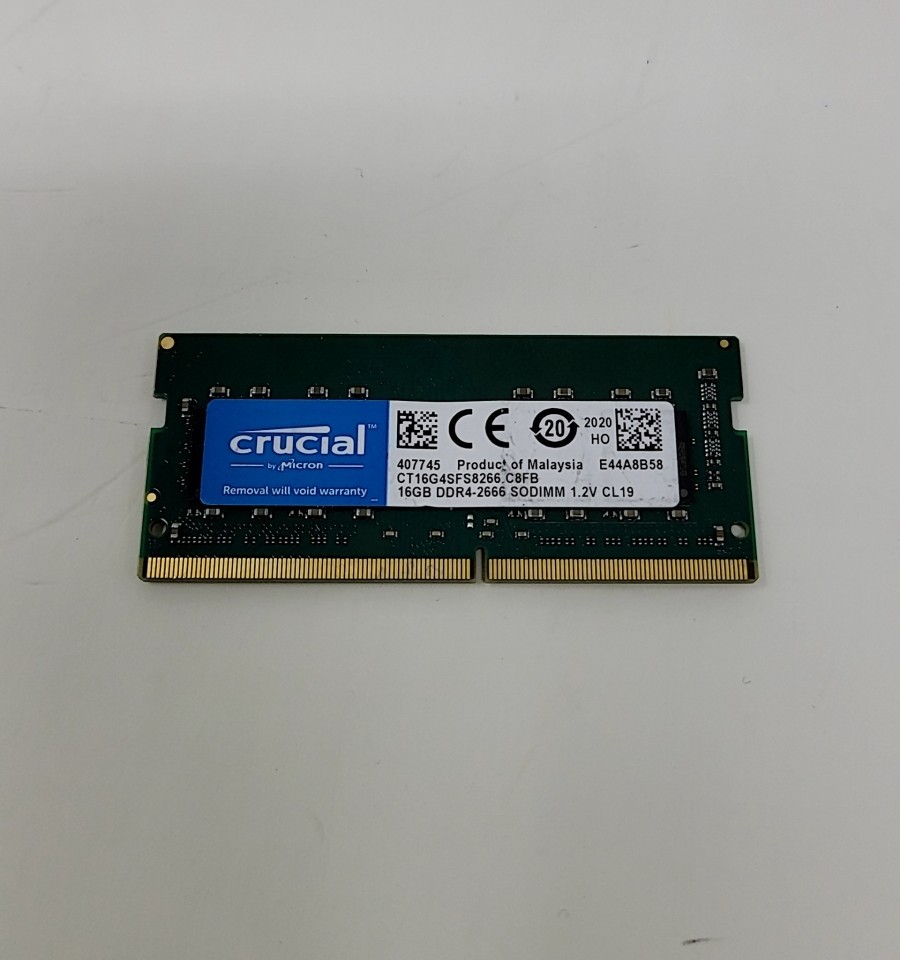 Micron CRUCIAL CT16G4SFS8266.C8FB Laptop Memory DDR4-2666 16GB DDR4
