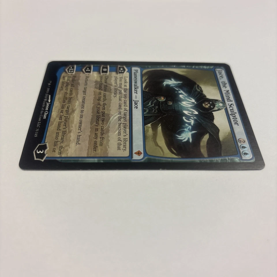 Jace, the Mind Sculptor 31/145 LP Worldwake 2010 WWK MTG Blue Planeswalker - Image 3 of 4