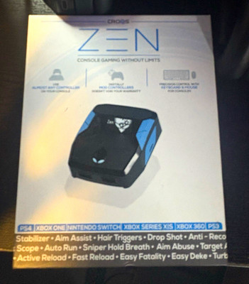 Cronus Zen Model Zen Multi-Platform Console Gaming Adapter, Black/Blue
