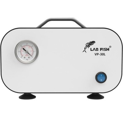 LAB FISH Vacuum Pump Portable Oilless Diaphragm Vacuum Filt. 30L/min 110V-220V