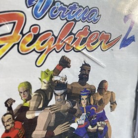 Virtua Fighter Sega Saturn (Jewel Case Version) Case and Manual ONLY Read
