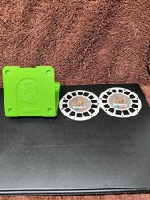 Fisher-Price Discovery Channel View-Master Green Case 2 Dinosaur Reels 1998
