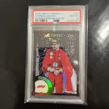 2024 Topps Finest Formula 1 Intimidators Charles Leclerc Black