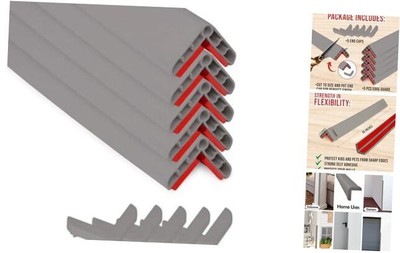  Wall Corner Guard Edge Protector, 1x1x36 inch Baby Proofing Corner Guards | 