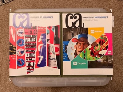 Communication Arts Magazine lot - back issues - Sept/Oct & Nov/Dec 2017