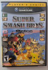 Super Smash Bros Melee GameCube CIB w/ manual - Tested & Working!