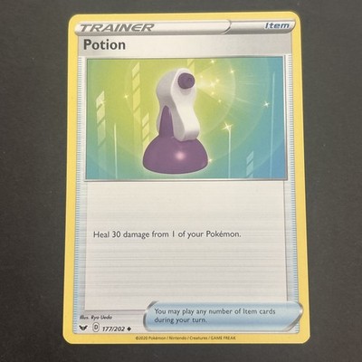 Potion 177/202 Sword & Shield Base Set Regular Pokémon TCG 2020