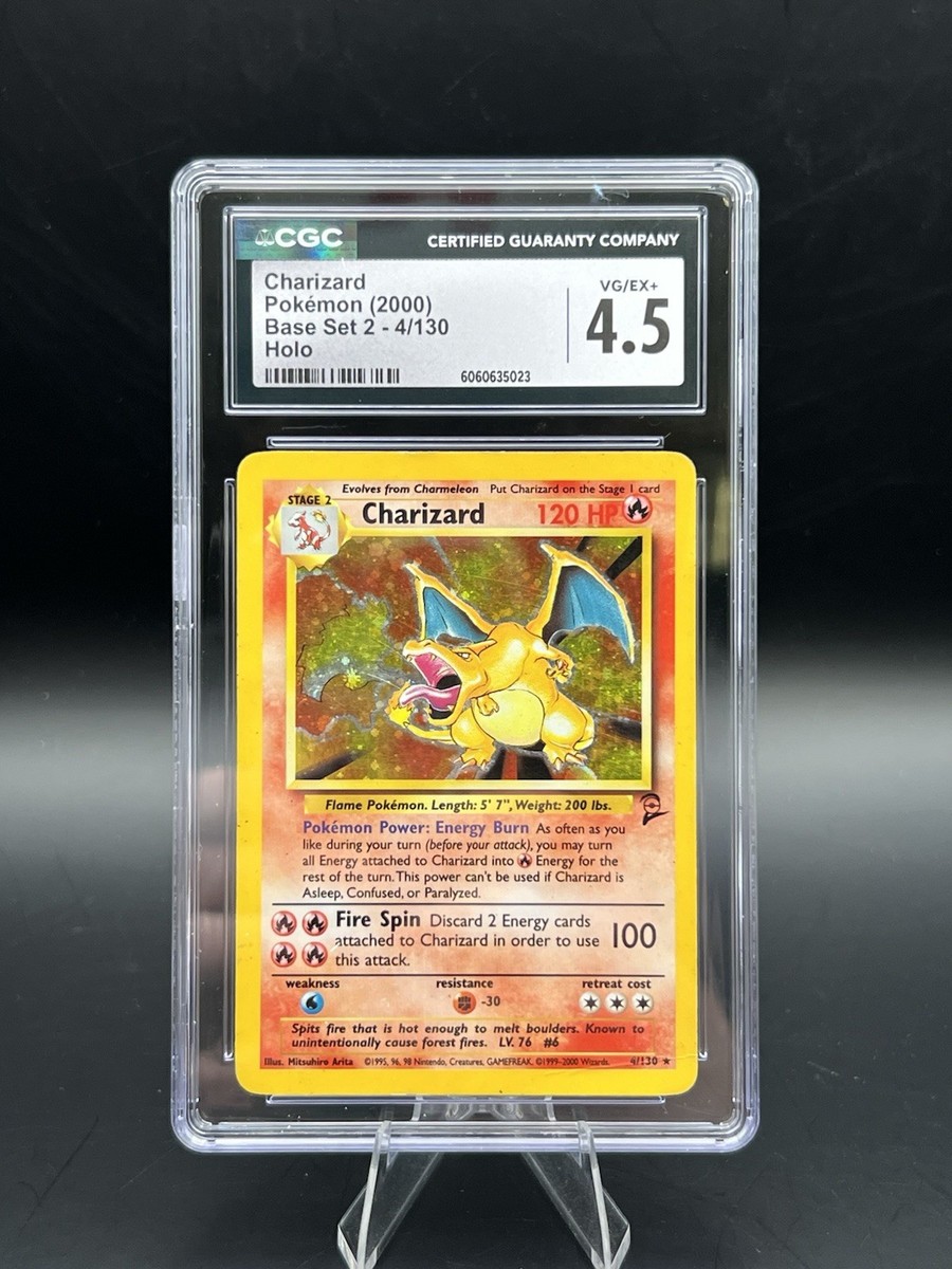 charizard pokemon card 4/130 worth Amazon.com: Pokemon TCG: Pokemon GO Premier Deck Holder Collection Dragonite  VSTAR … : Toys & Games