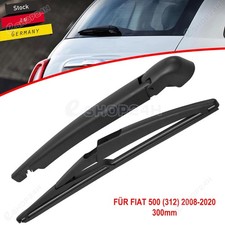 Heck Wischerarm hinten + Wischerblatt Scheibenwischer 6mm Set für FIAT 500 312