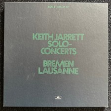 Keith Jarrett Solo Concerts Vinyl 3LP Box Set With Booklet 1973 ECM Records Jazz