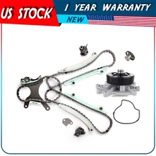 Timing Chain kit + Water Pump + Engine Coolant Thermostat For Dodge Durango