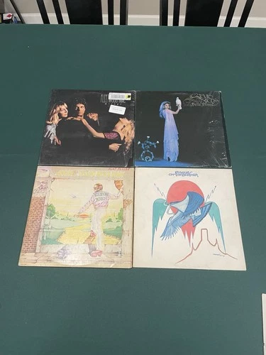 Classic Rock Vinyl Album Lot Fleetwood Mac Elton John Eagles More