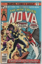 Nova 2 Marvel Comics 1976 Newsstand FN/VF 7.0 1st Appearance Condor & Powerhouse