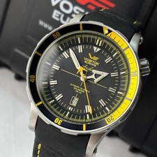 VOSTOK EUROPE Anchar Submarine Dive Watch Men's 200m Water Resistant From Japan