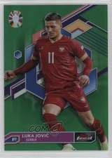 2023 Finest Road to UEFA Euro 2024 Green Refractor 12/99 Luka Jovic Jović 0oc7