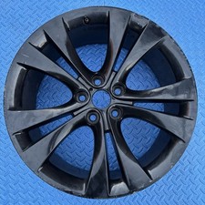 1 x VAUXHALL INSIGNIA SRI 20x8.5 INCH BLACK ALLOY WHEEL RIM GENUINE 13258242 OEM