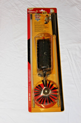 New 4 Piece Rotary Dryer Vent Cleaning Kit by Gardus Linteater Jr. #RJR601