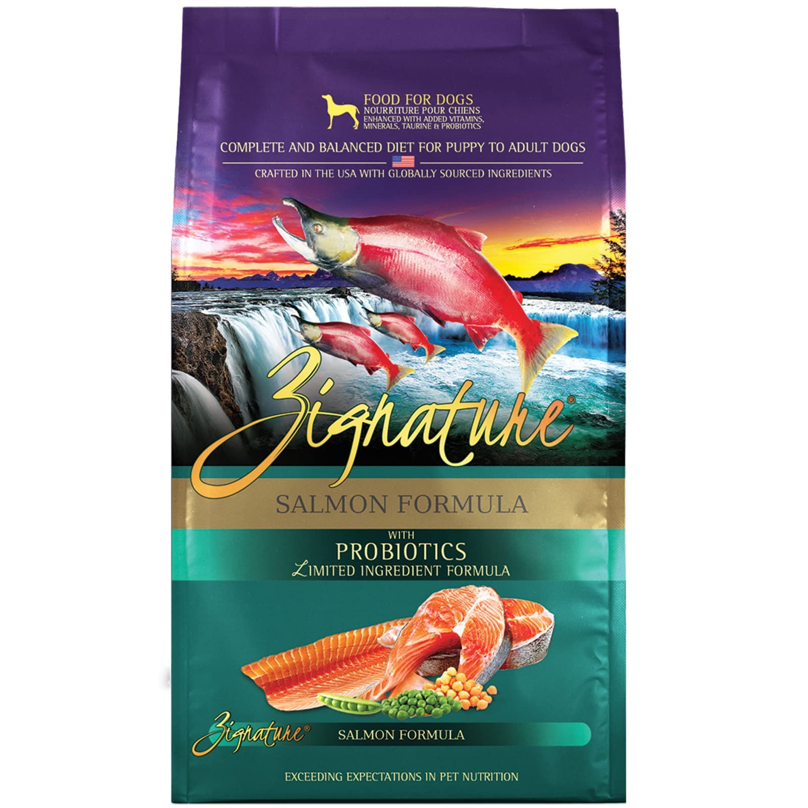 , Salmon Limited Ingredient Formula Grain-Free Dry Dog Food, 25-lb