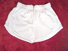 Nike Dri-FIT Women s White Running Shorts, Elastic Waist, Size S 831558-100