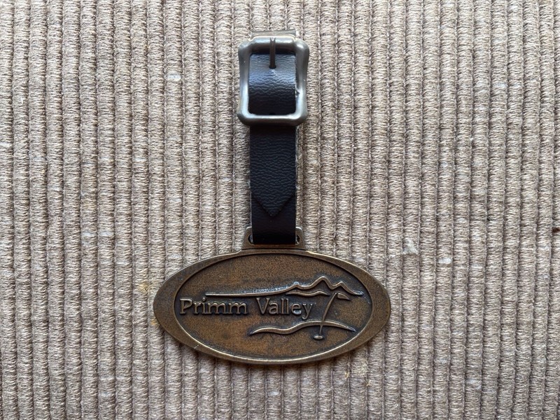 Vintage Primm Valley Golf Club (Primm, NV.) Golf Bag Tag