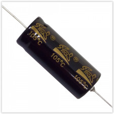 Axial Electrolytic Capacitor, Polarized, 60uF 450V, 105C, Tolerance  20 