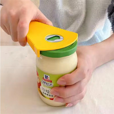 Adjustable Jar Opener Multifunctional Bottle Lid Beer Gripper Tool for Seniors
