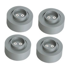 4 Pieces Anti Vibration Foot Pads Rubber Feet Pads Nonslip