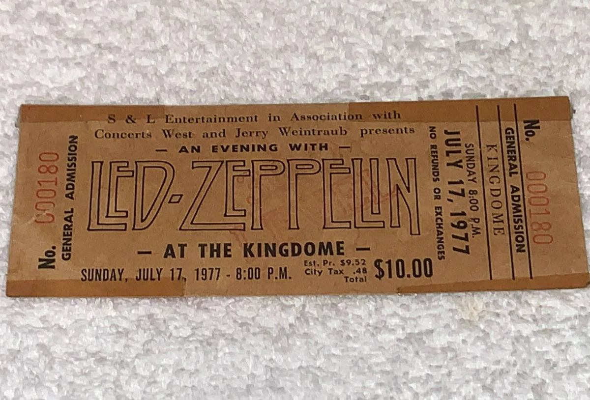 Led Zeppelin Memorabilia for sale | eBay
