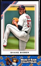 Shane Bieber 2022 Topps Gallery #140 Cleveland Guardians Baseball