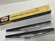 Vintage 10 Anco 2 Wiper Blades Clear Flex Model 525 Original Box Ss Vintage 10 Anco 2 Wiper Blades Clear Flex Model 525 Original Box Ss