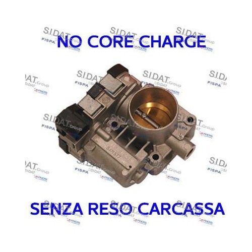 Corps papillon Sidat 88.059R contre le ralenti instable sur Alfa Romeo et Fiat