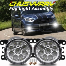 L+R Pair of LED Bumper Lamp Front Fog Light For FORD TRANSIT CONNECT 2011-2022