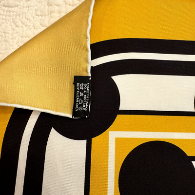 Hermes Silk Scarf 90cm,COMME DES GARCONS X -Quadrige a points