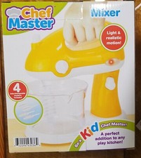 New Be A Kid Chef Master- Battery operated Mixer Light Realistic Motion
