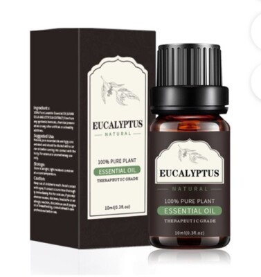 10Ml Natural Pure EUCALYPTUS GLOBULUS LEAF OIL Essential Oil 