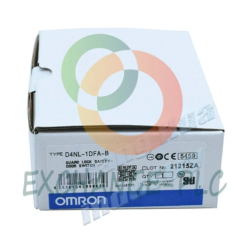 OMRON D4NL-1DFA-B GUARD LOCK Limit Switches Safety Door Chassis Mount NEW 1PCS