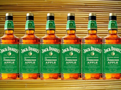 6 x Jack Daniel´s Tennessee Whiskey Apple Likör 0,7 l 35% Vol. VERSANDKOSTENFREI