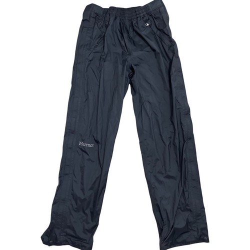 Marmot Kids Precip Pants, Sz Medium, Black, Rain Pants