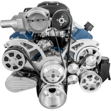 Small Block Ford Wraptor Serpentine System for Harrop Super Chargers 302 Blower