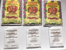 3 x SET Hefenährsalz + Weinhefe MALAGA  100% natürlisches Produkt