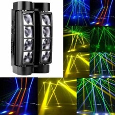100W RGBW 8LED Spider Moving Head Stage Lighting Beam DMX Disco Party DJ Light
