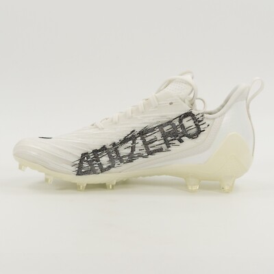 Size 14 Men’s Adidas Adizero Molded Football Cleats White Black GX4049 NEW Adidas Adizero  main image 3