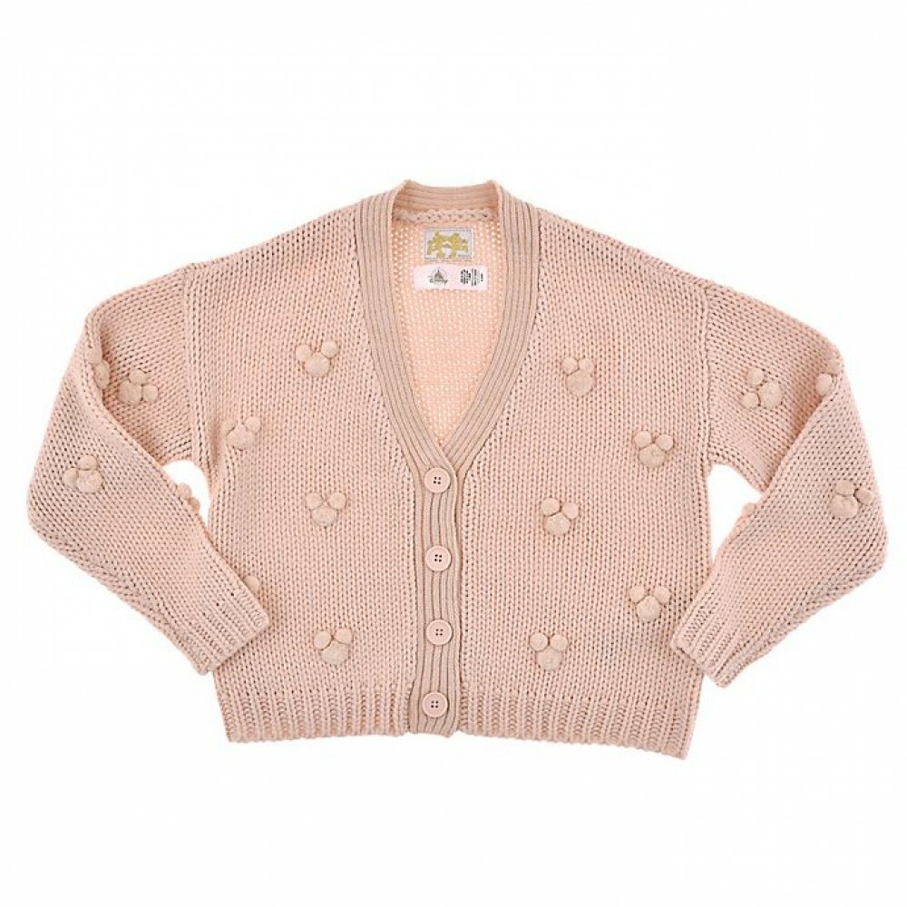 Mickey Cardigan ICY WINTER Pink Knit M 