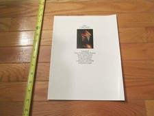 Chrysler 1991 Car truck Dealer Showroom Sales Brochure