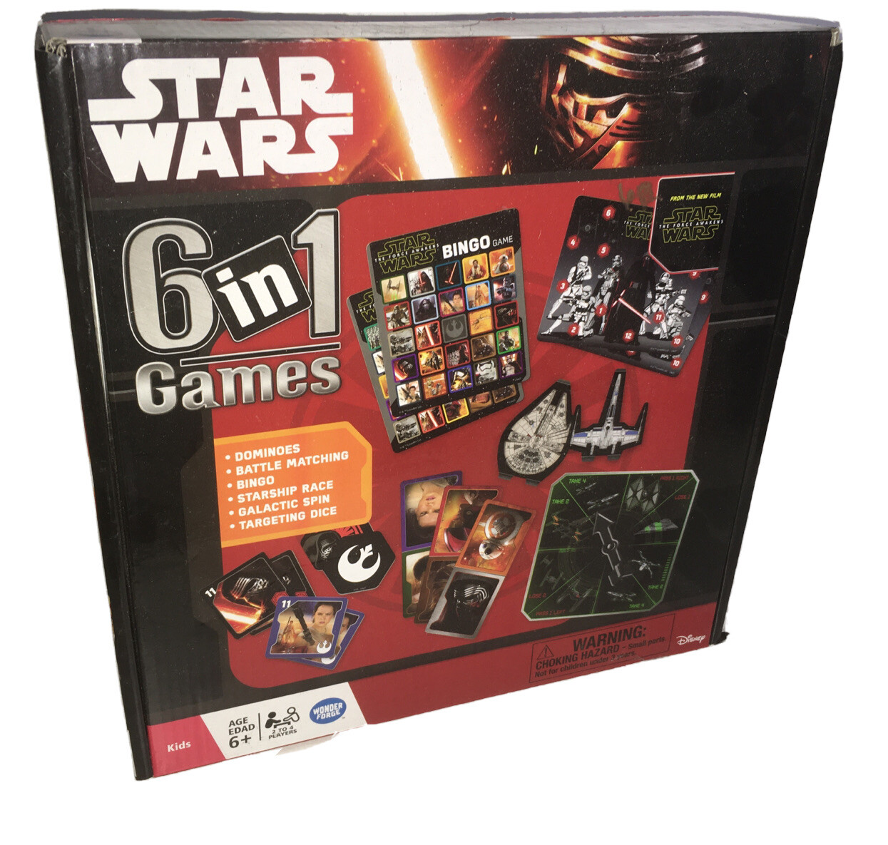 Star Wars The Force Awakens 6in1 Game Collection Pack Disney eBay