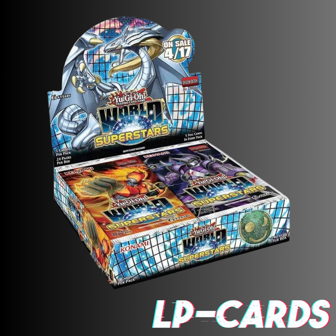 World Superstars Booster Box - New & SEALED - WSUP- 1st Edition - Yugioh