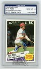 Pete Rose 1985 Topps Autographed Card #6 - PSA/DNA Gem MT 10