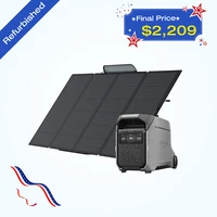 Deals on EcoFlow DELTA Pro 3 4kWh+400W Solar Panel Power Station Refurb