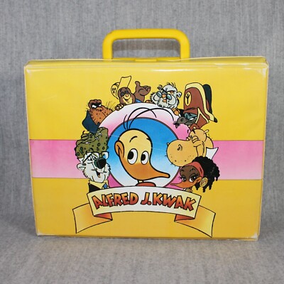 ALFRED J. KWAK Vinyl Storage Case Vintage 1980s Fourty Four 44 Made Holland RARE